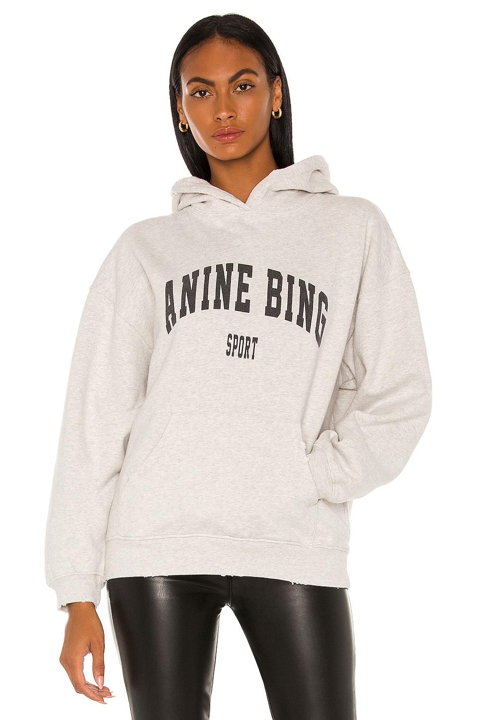 Anine Bing Sport Harvey Sweatshirt in Gray | Lyst