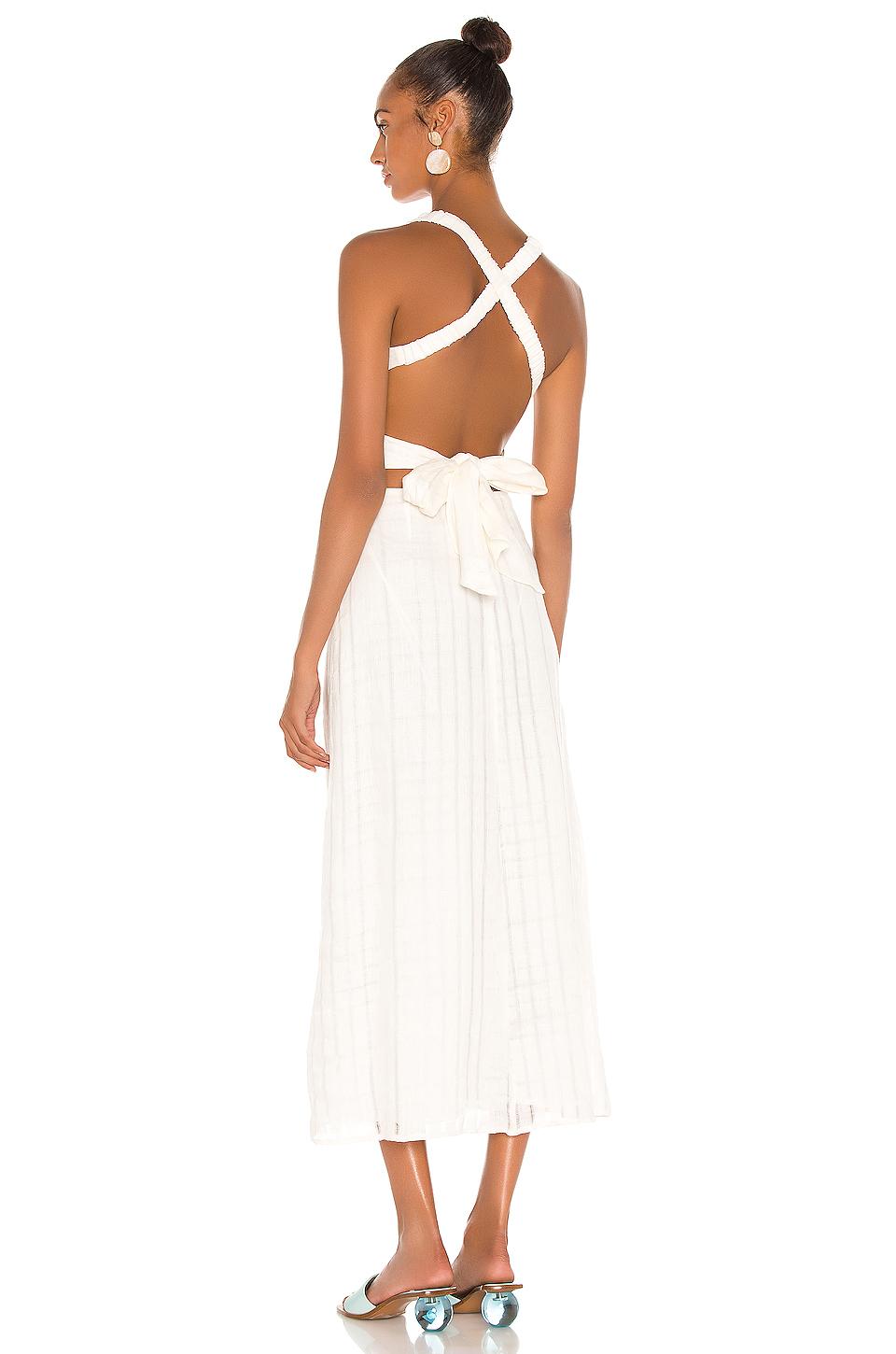 cult gaia dress white