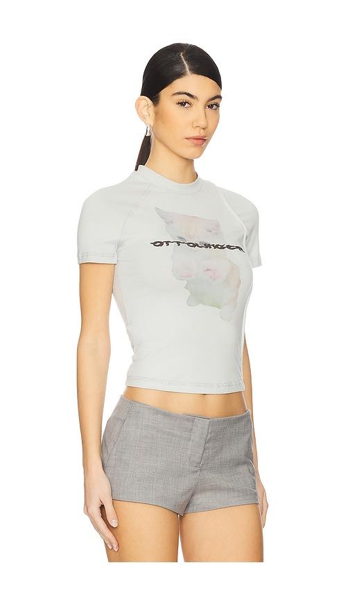 【関税込み】Ottolinger ホワイト デコンストラクト Tシャツ Ottolingerのホワイト デコンストラクト Tシャツがセール中