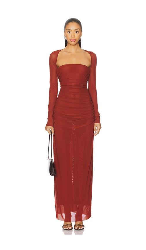 SOVERE Myriad Bolero Dress in Red