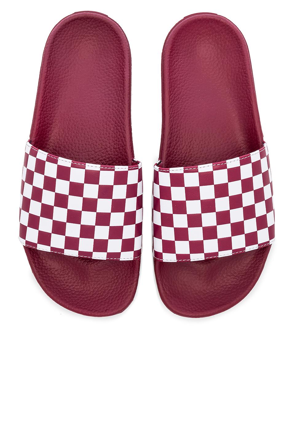 Sandalias vans rojas Clearance