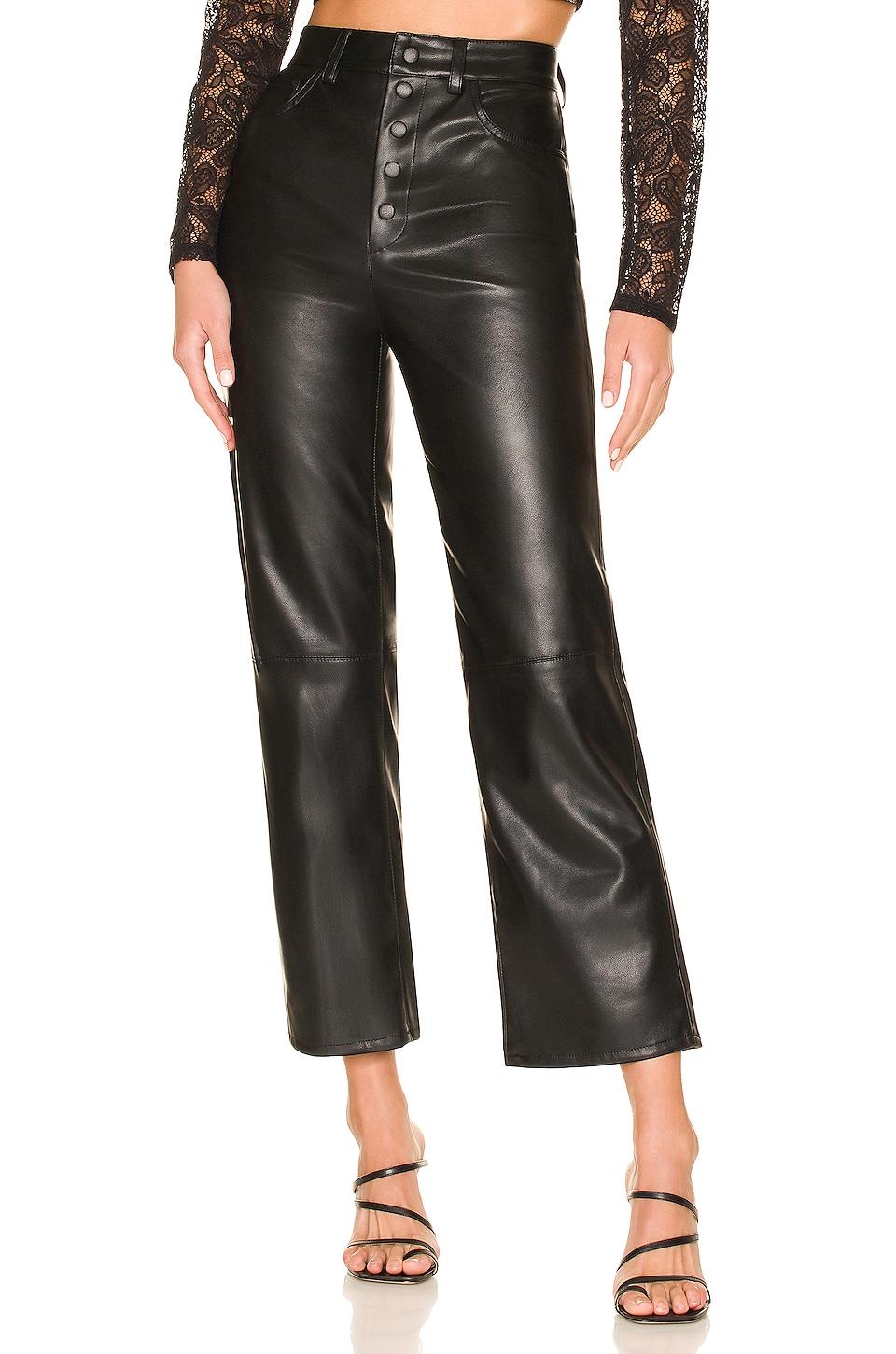 Blank NYC Faux Leather Straight Leg 