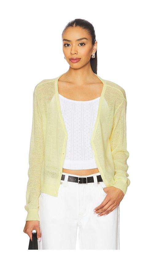 Ameri（アメリ）の「BOA CROPPED KNIT CARDIGAN（カーディガン