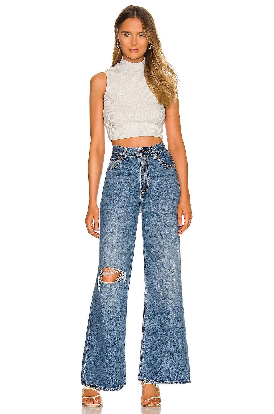 Levi's High Loose Flare Jean in Blue - Lyst