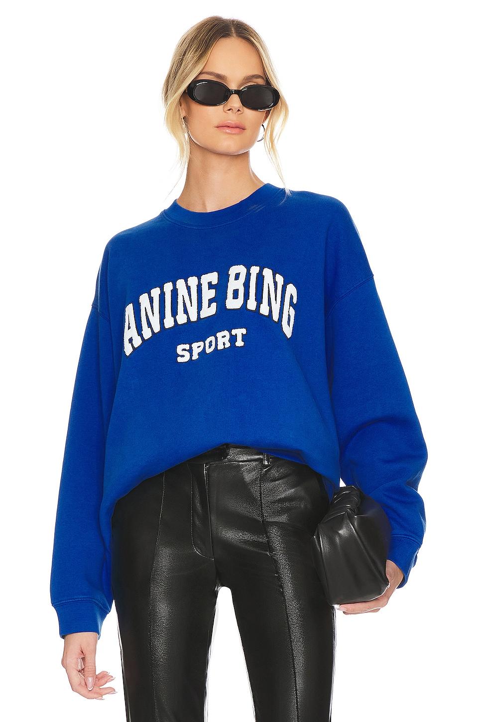 Anine Bing Tyler Sweatshirt in Blue