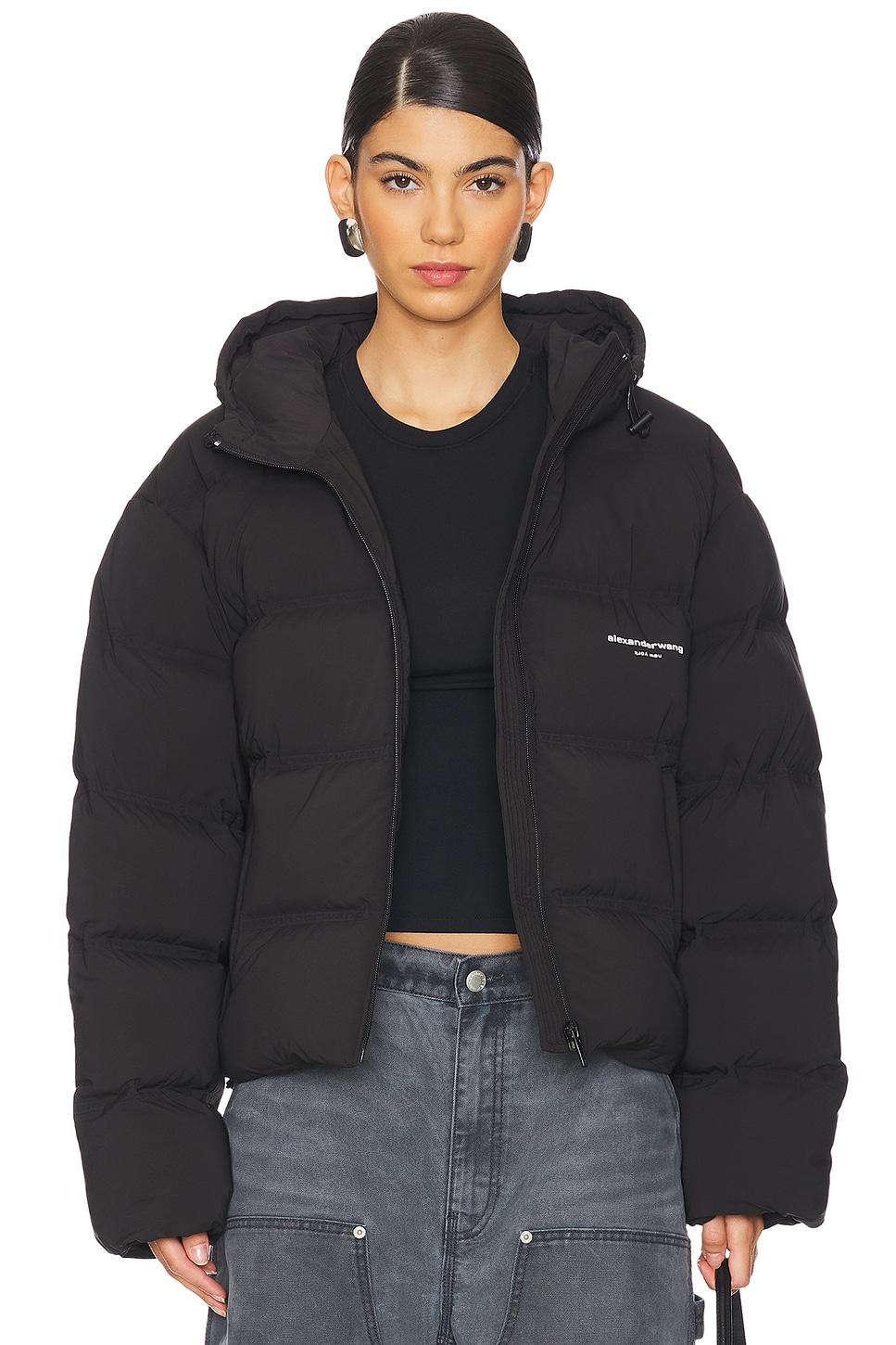 Alexander Wang レディース ブラック ダウン ジャケット