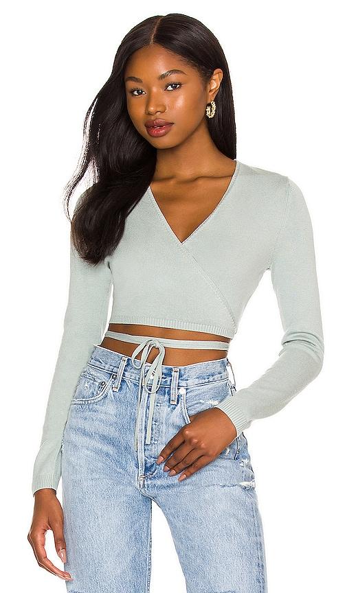 Astr wrap best sale sweater