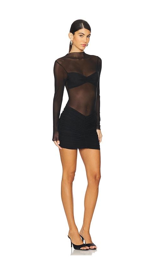 superdown Carolina Mini Dress in Black