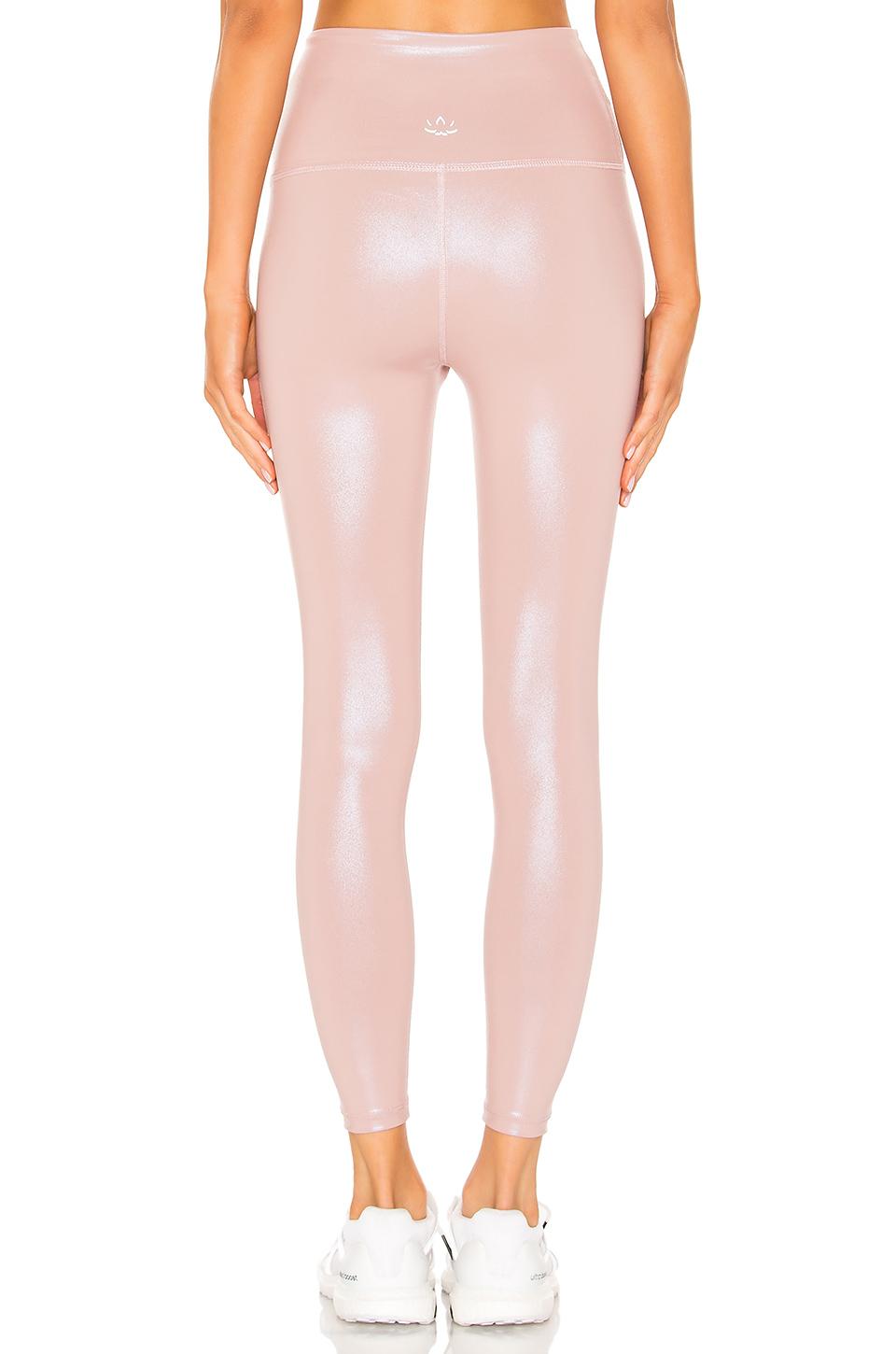 beyond yoga pearlized leggings
