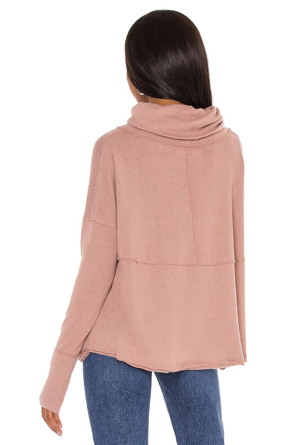 free people cozy time funnel pullover