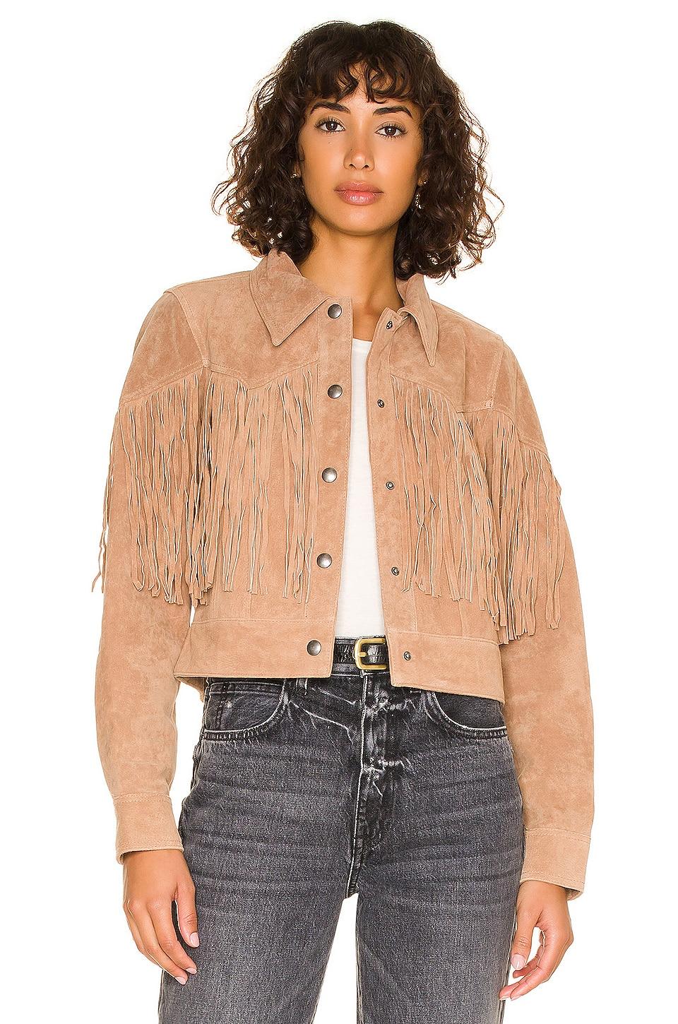 blank nyc fringe jacket