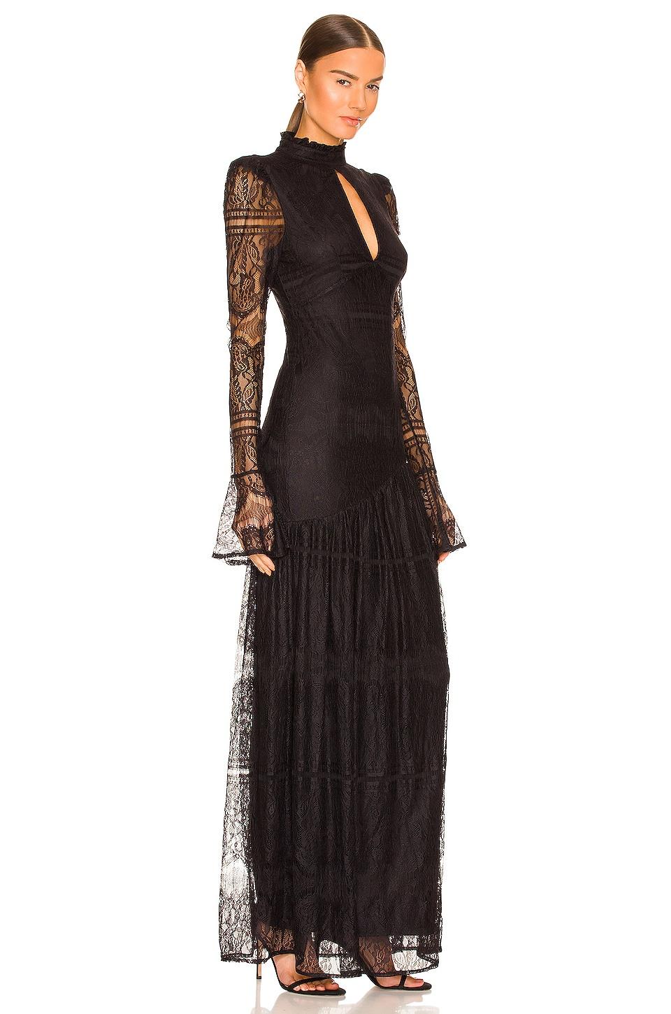House of Harlow 1960 Synthetic X Revolve Vianka Bodysuit in Black Womens Clothing Lingerie Bodysuits 