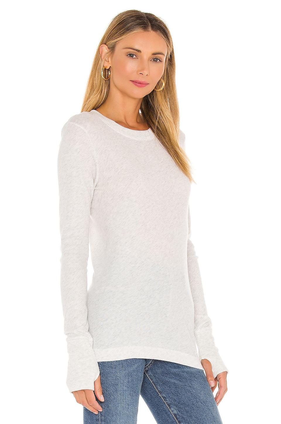 Enza Costa Cashmere Fitted Crew Neck Sweater - Lyst