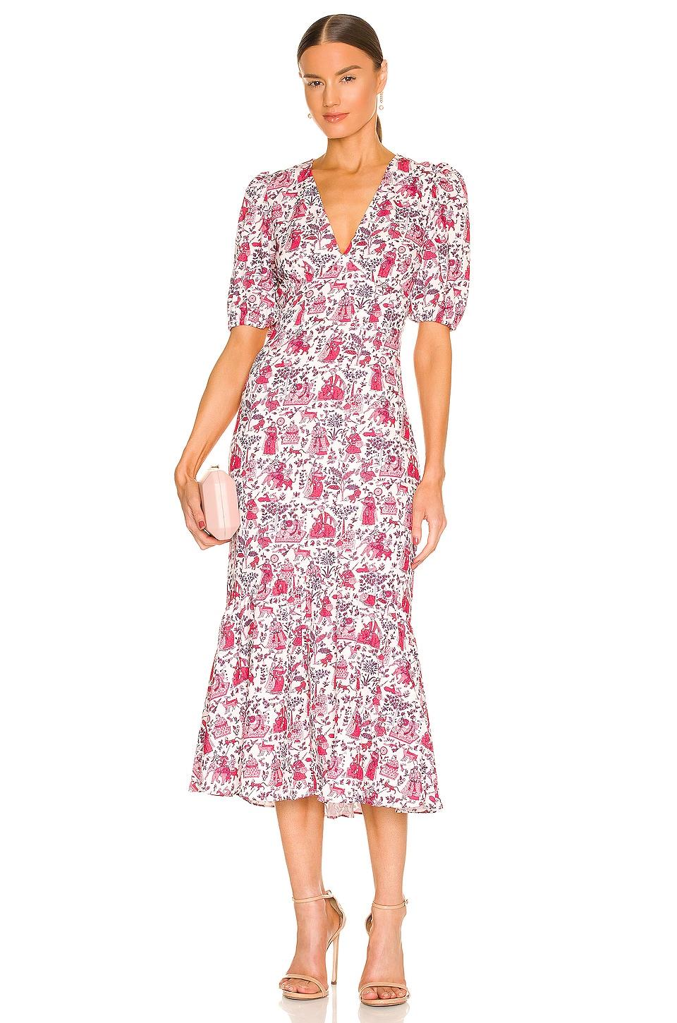 RHODE Ester Dress in Pink | Lyst