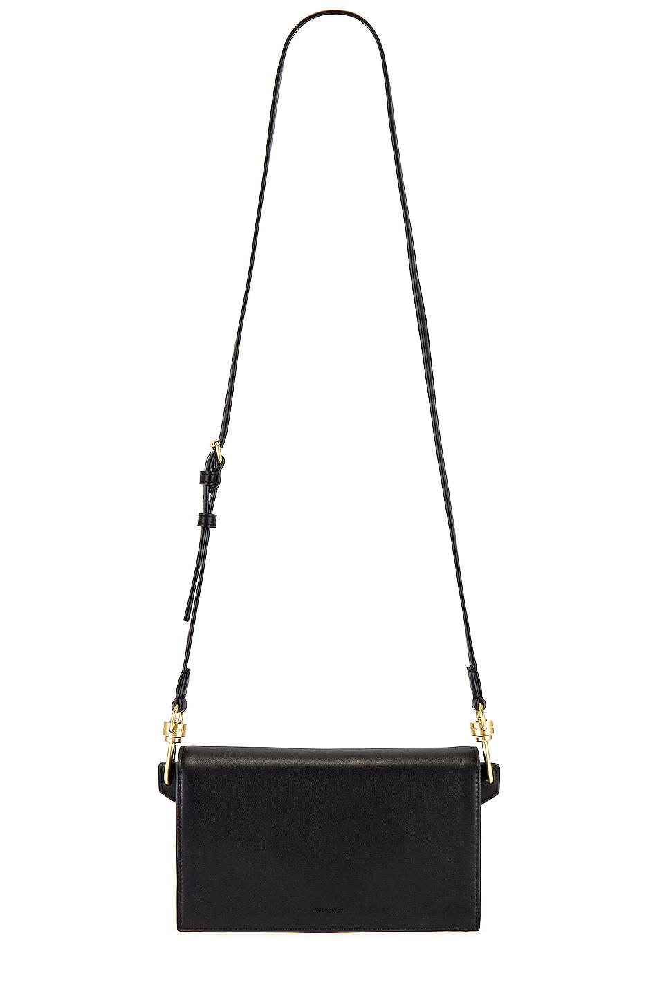 gold smith leather crossbody bag