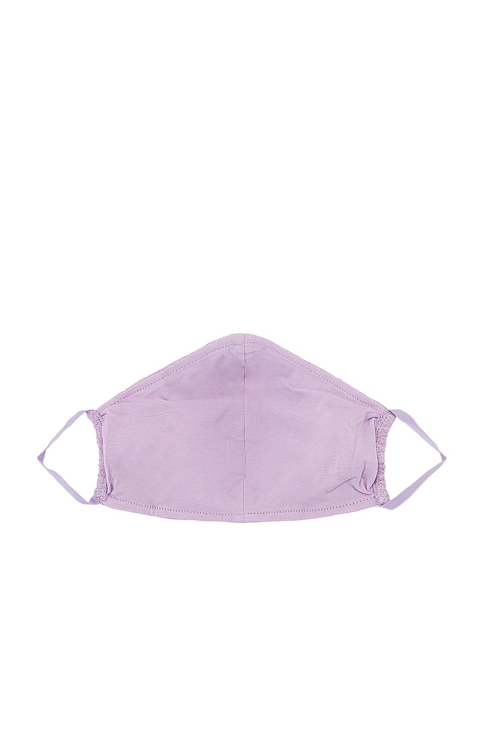 Cosabella Lace V Face Mask in Lavender (Purple) - Lyst