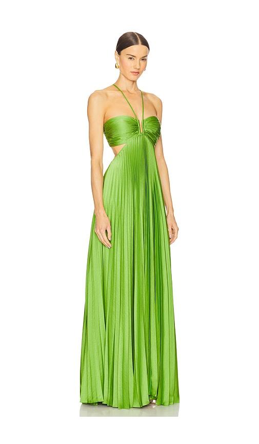A.L.C. Moira Dress in Green | Lyst