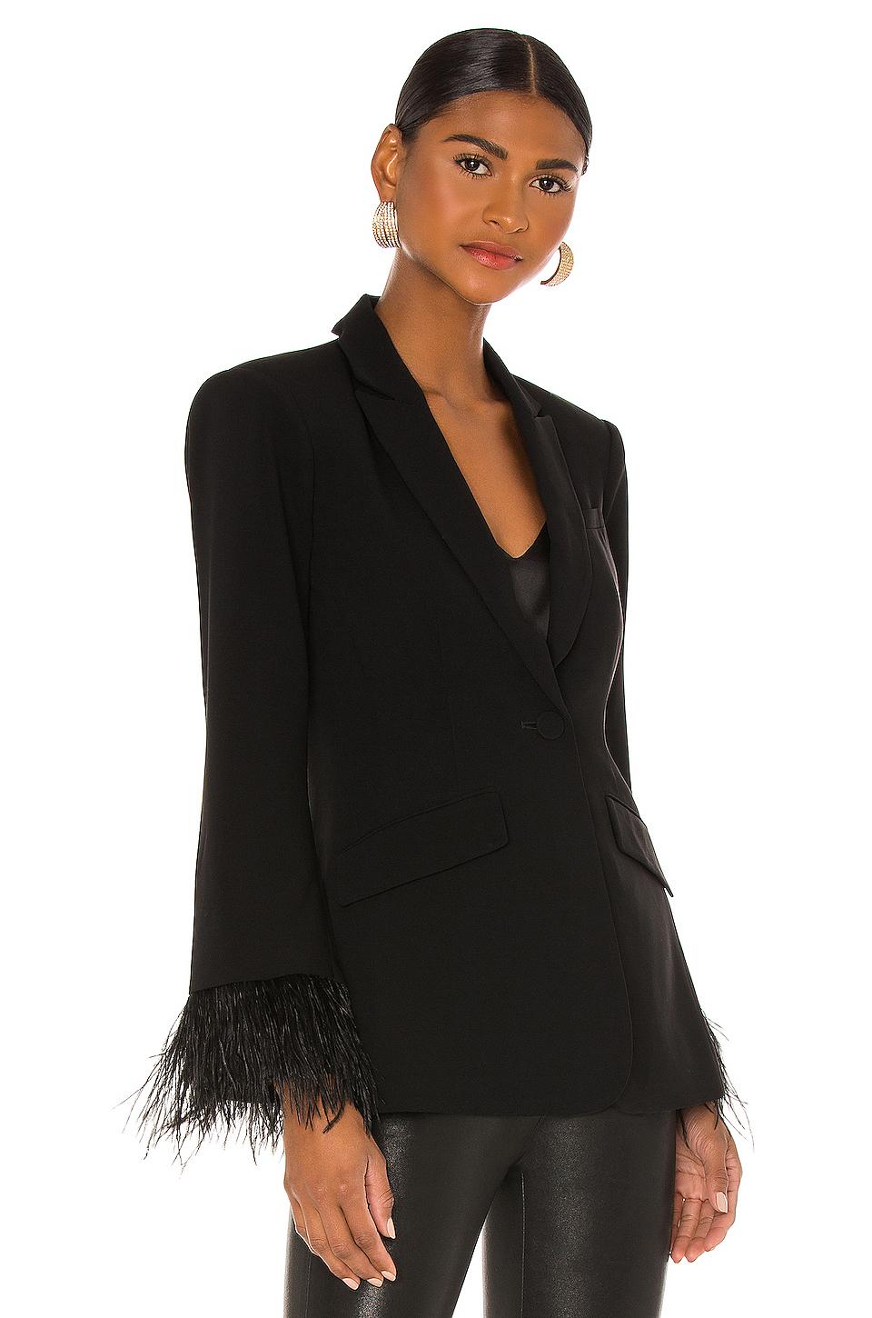 cinq a sept feather jacket