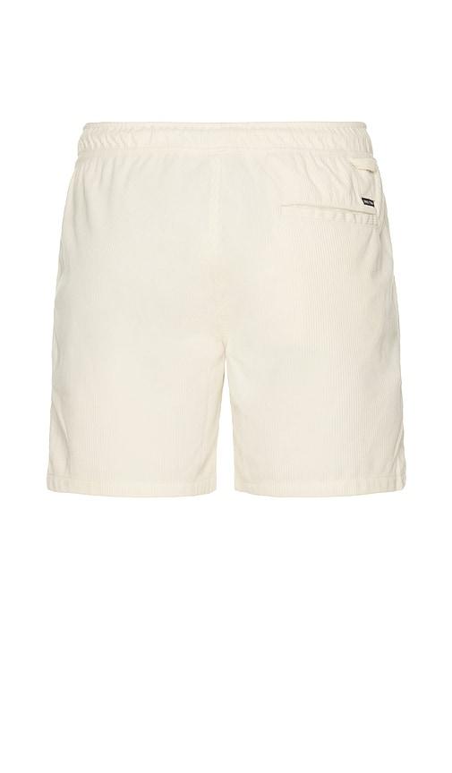 Brixton Everyday Corduroy Short in White for Men Lyst UK