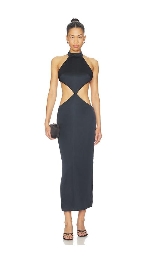 nbd dresses Part of My Charm Ribbed Cutout Maxi Dress