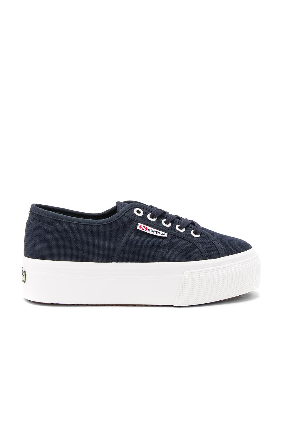 superga platform canvas