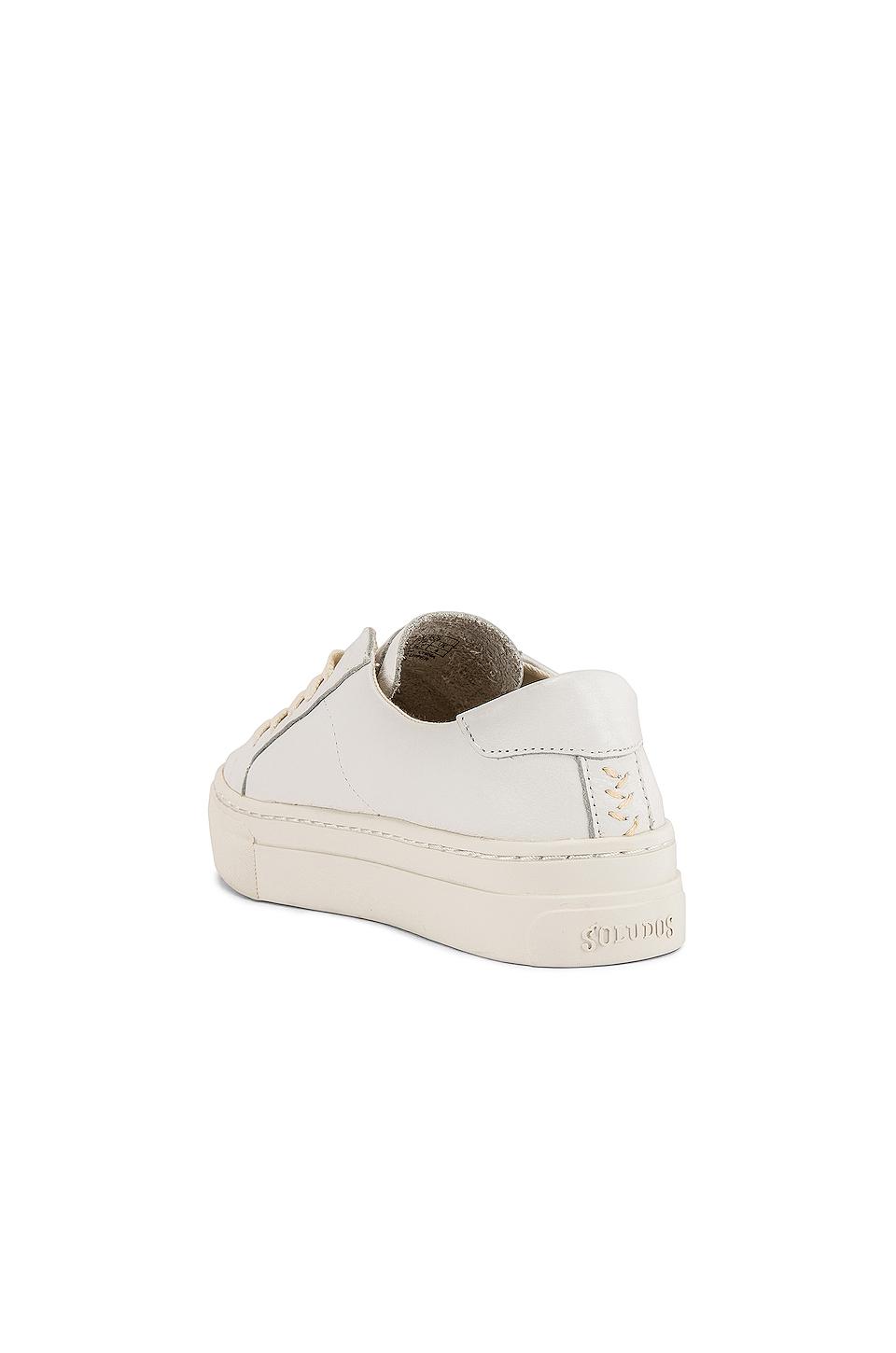 soludos ibiza platform sneaker white