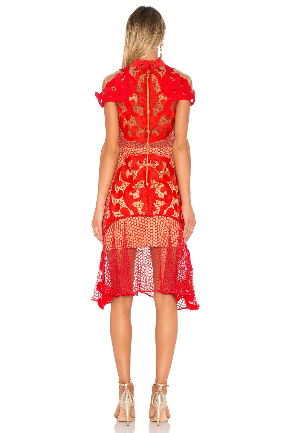 thurley rose ceremony midi dress