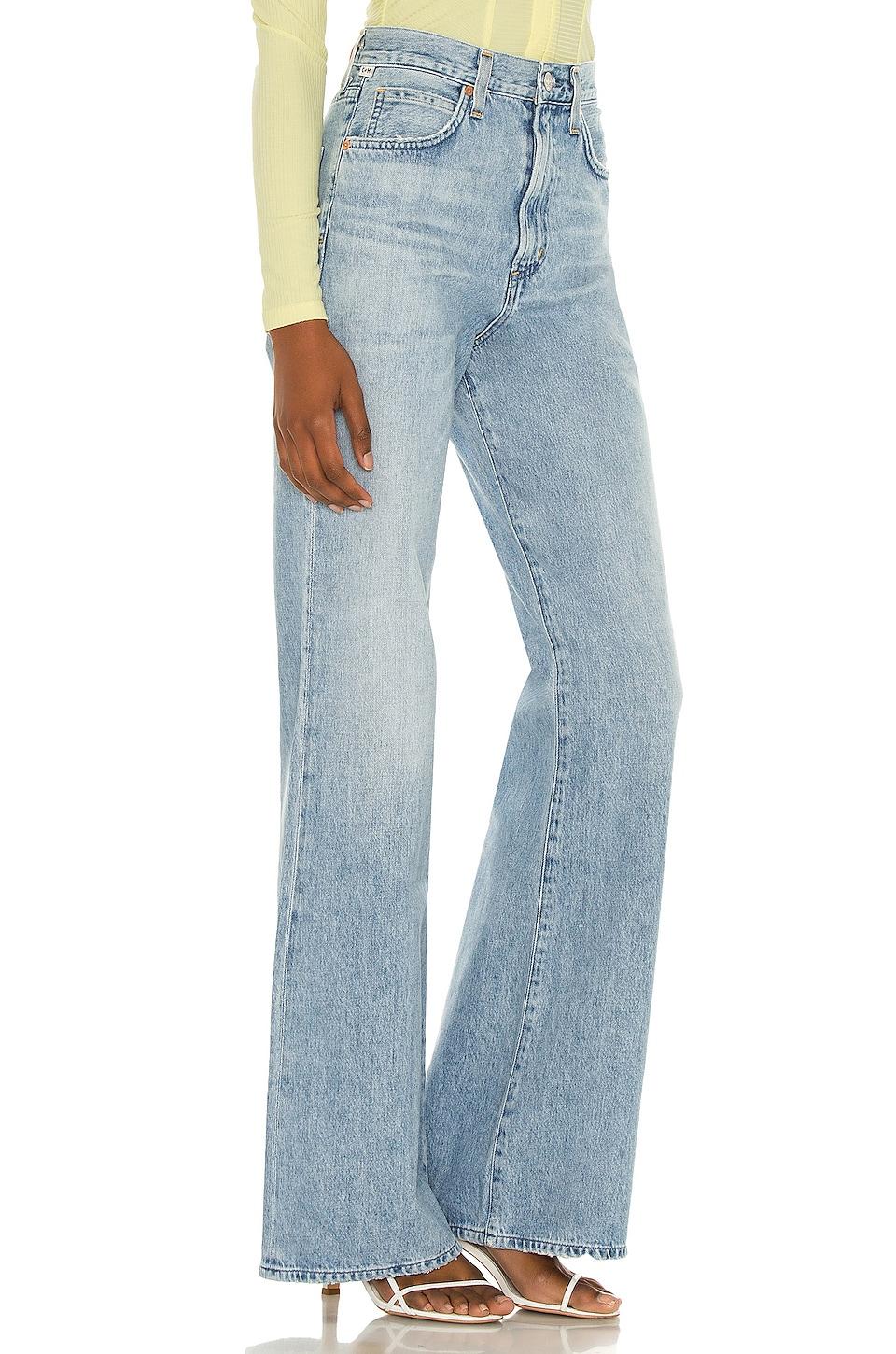 Citizens of Humanity Rosanna Long High Rise Wide Leg in Blue | Lyst