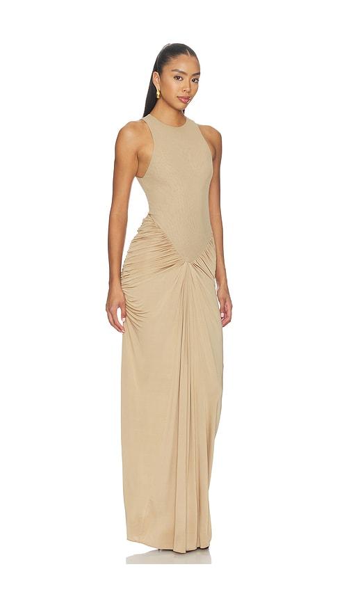 cartagena maxi dress in caramel camila coelho Camila Coelho Collection: October