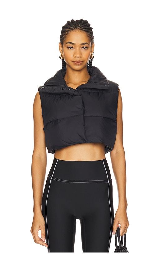【ALO Yoga】軽量リップストップジャケット alo-yoga-black-Premier-Cropped