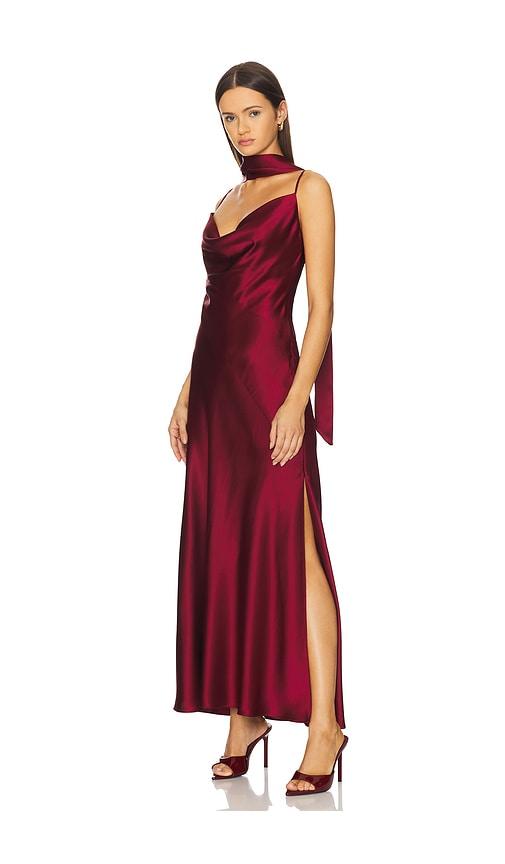 green emerald velvet dress Nicholas