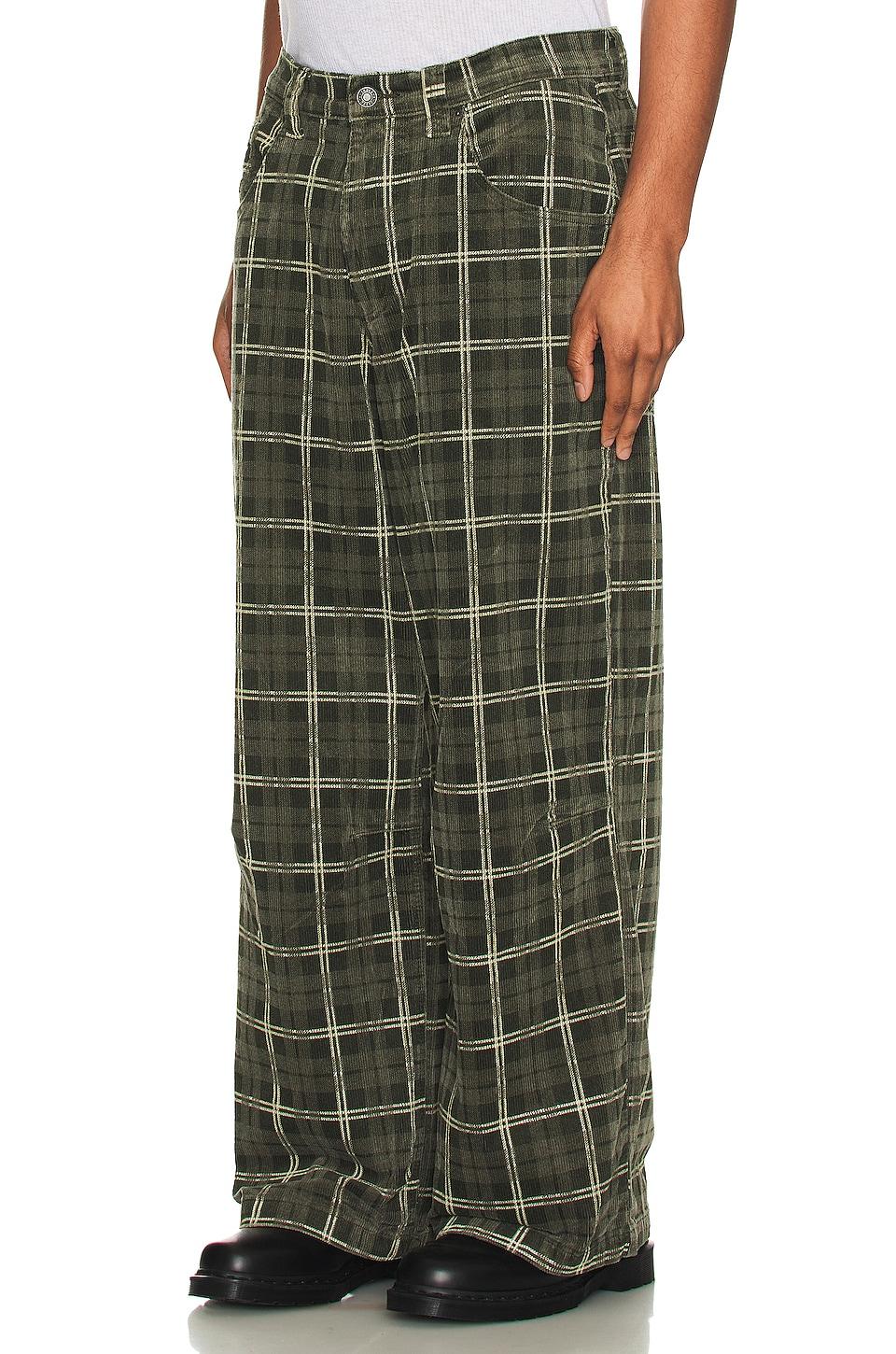 Jaded London Brooklyn Cord Baggy Jeans in Green for Men | Lyst
