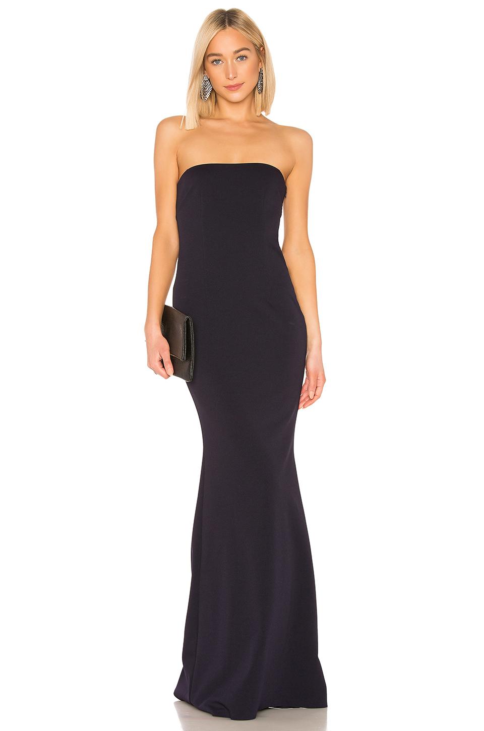 Katie May Synthetic Mary Kate Gown in Navy (Blue) - Lyst