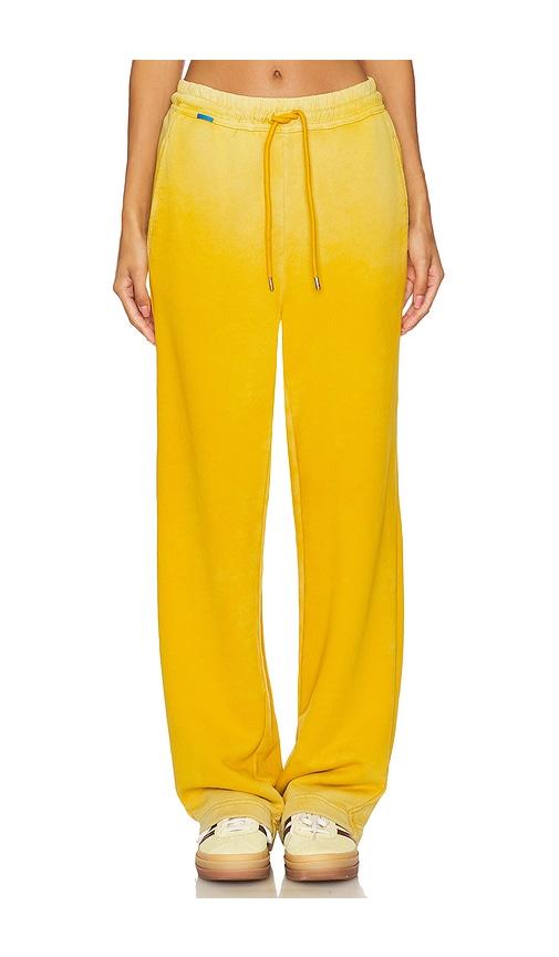 Yellow track pants womens sale