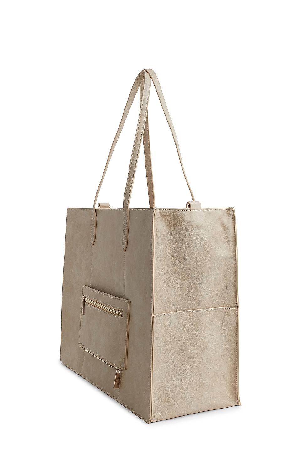 beis work tote beige