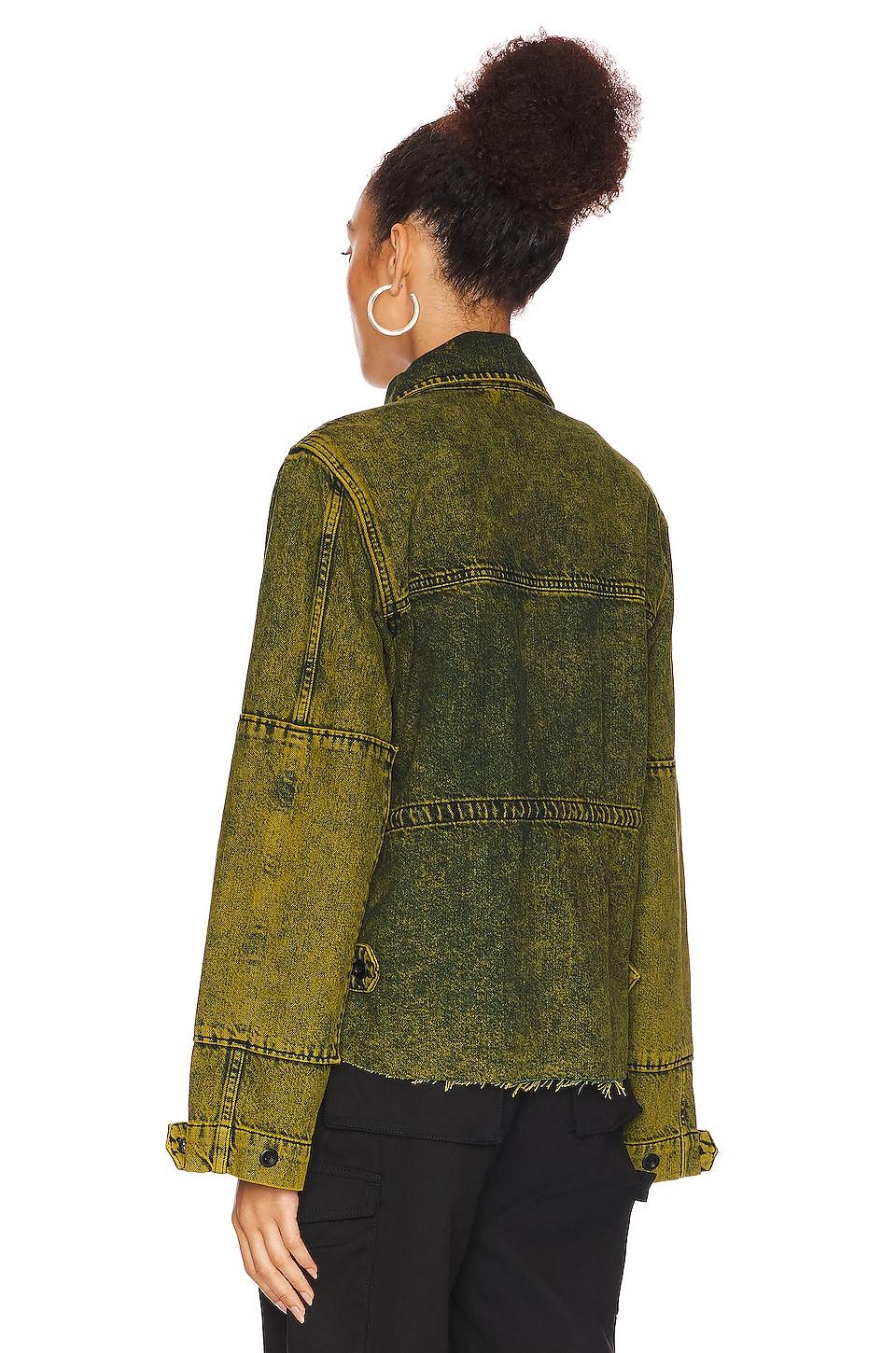 AllSaints Finch Embroidered Utility Jacket