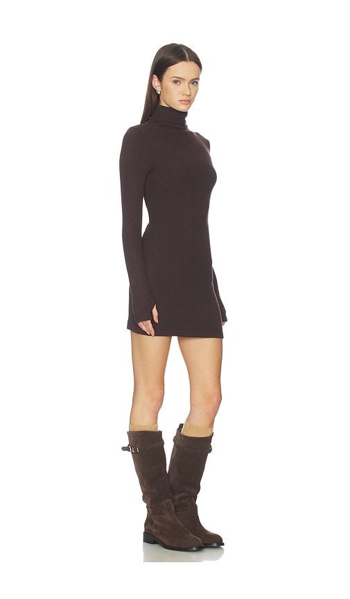 Enza Costa Knit Turtleneck Tunic Dress in Black | Lyst Enza Costa Knit Turtleneck Tunic Dress in Black | Lyst