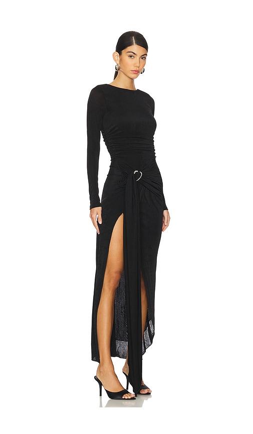 white long sleeve maxi dress formal self-portrait - White Crepe Tailored Maxi Dress