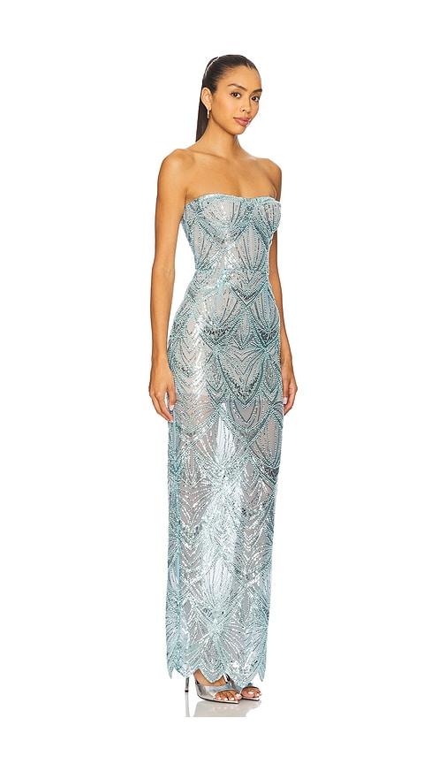 bronx and banco light blue dress x REVOLVE Jasmine Maxi Dress
