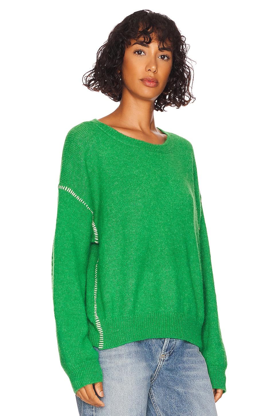 Sundry Oversized Sweater in Green | Lyst