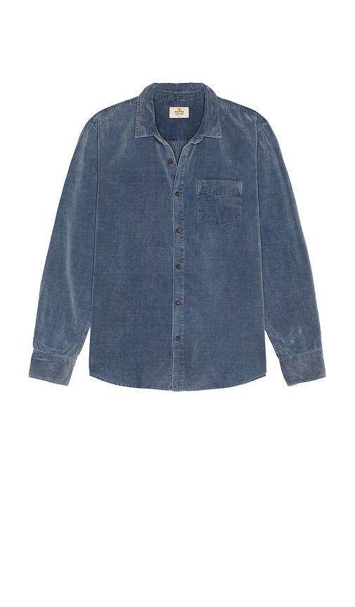 Marine Layer Mens Long Sleeve Denim Shirt Marine Layer Casual