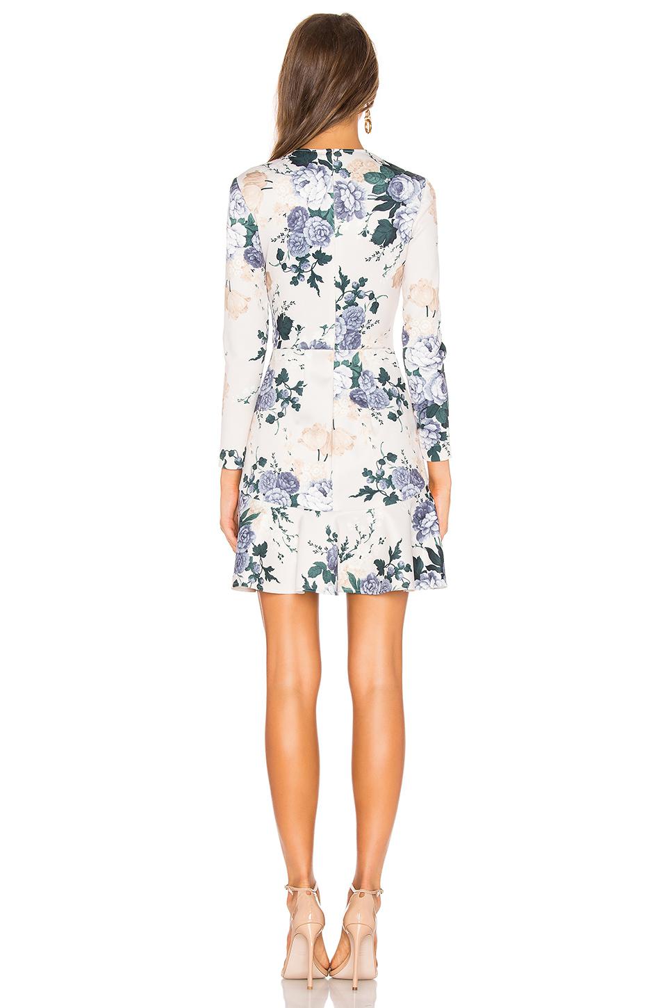 lover peony mini flip dress