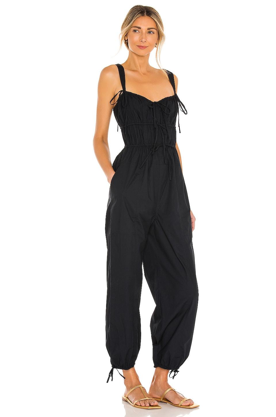 Ulla Johnson Tatum Jumpsuit in Black | Lyst