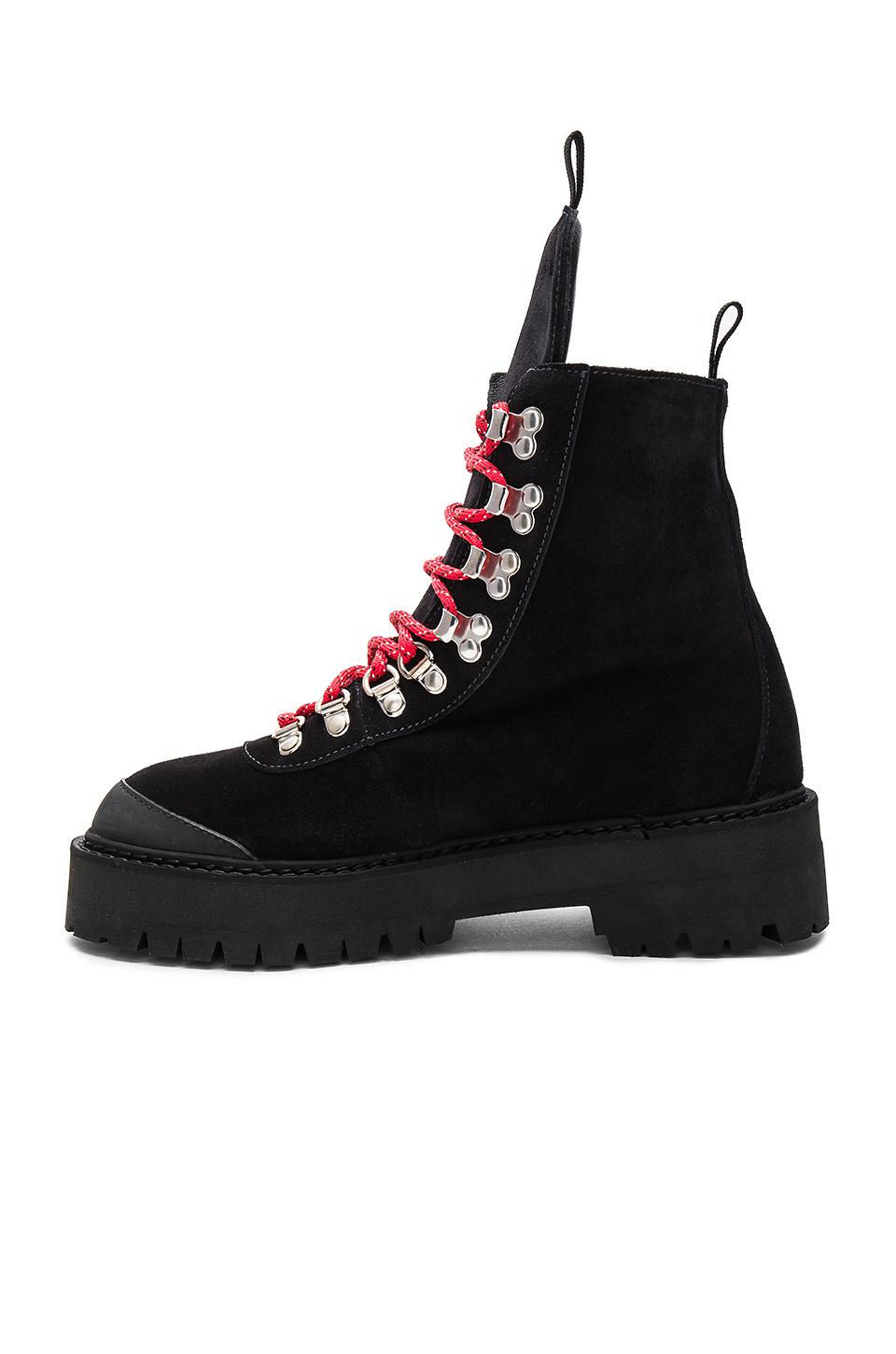 Off-White c/o Virgil Abloh Hiking Mountain Boots in Black | Lyst