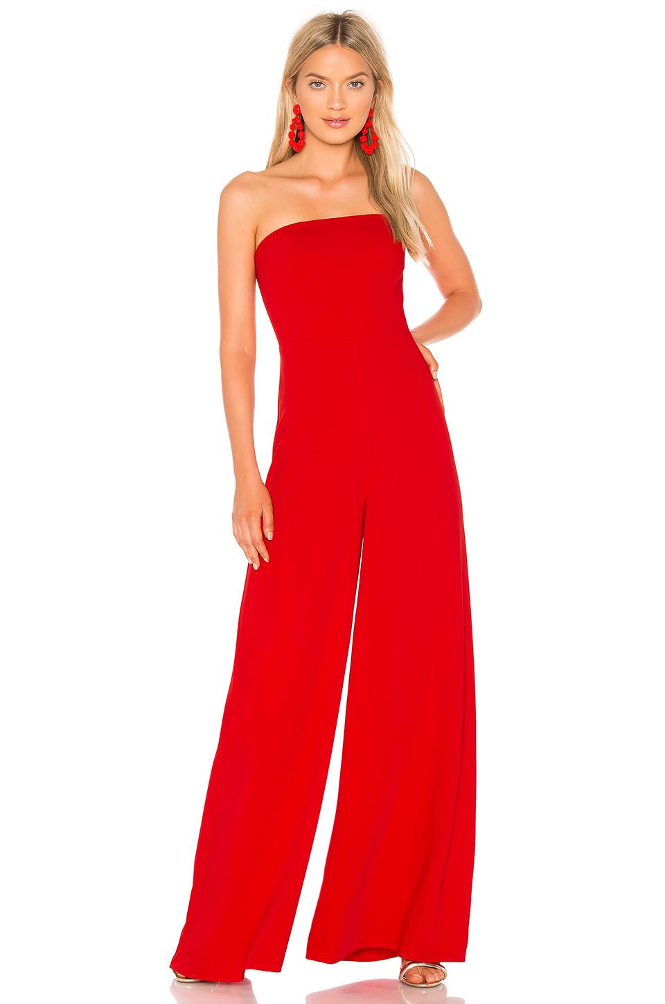 amanda uprichard red jumpsuit