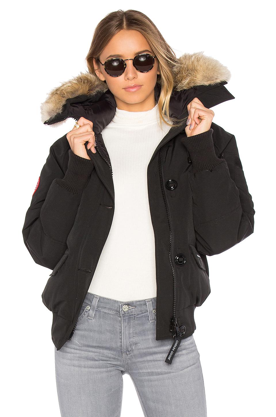 canada goose womens black bomber
