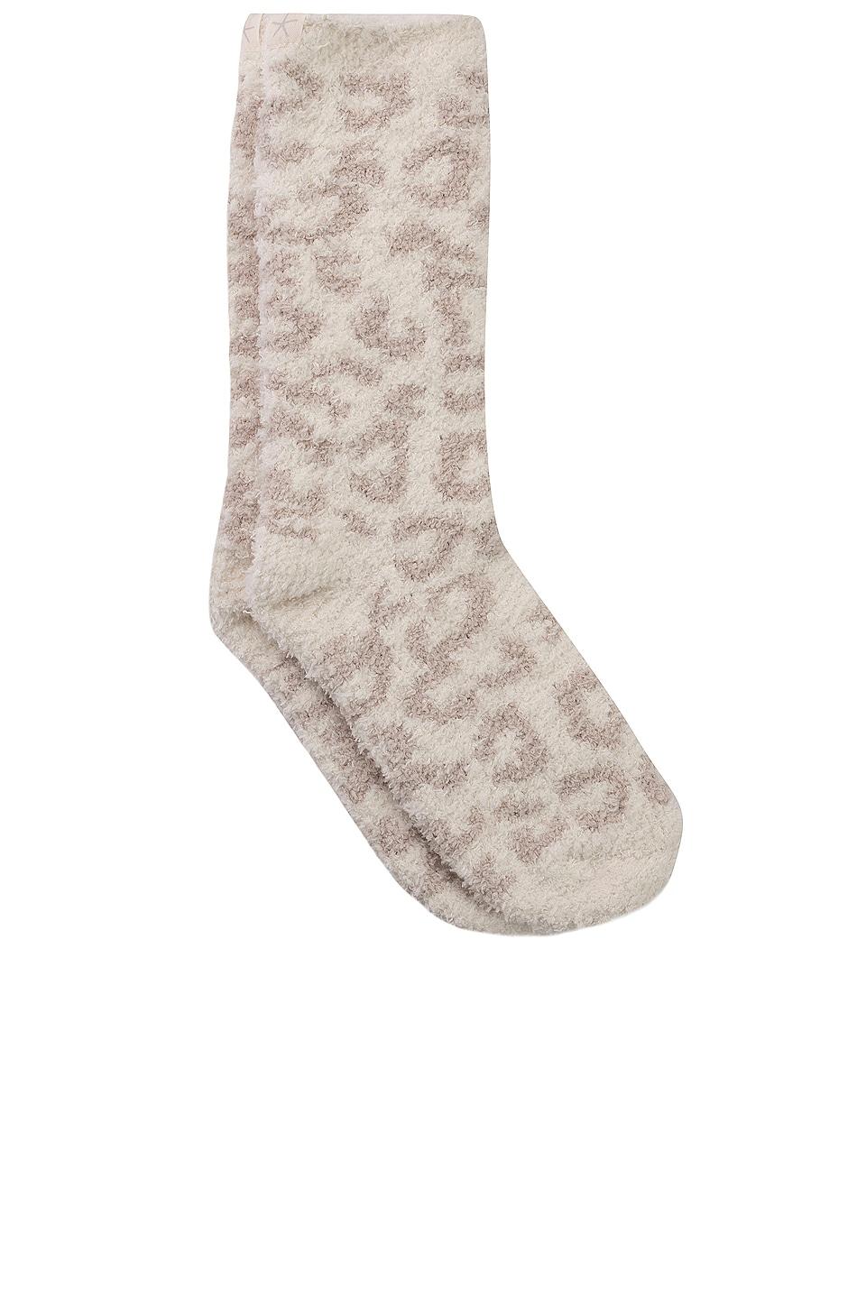 Barefoot Dreams Cozychic Barefoot In The Wild Socks in White | Lyst