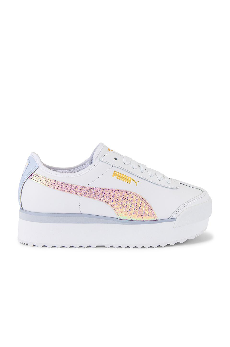 puma platform roma amor