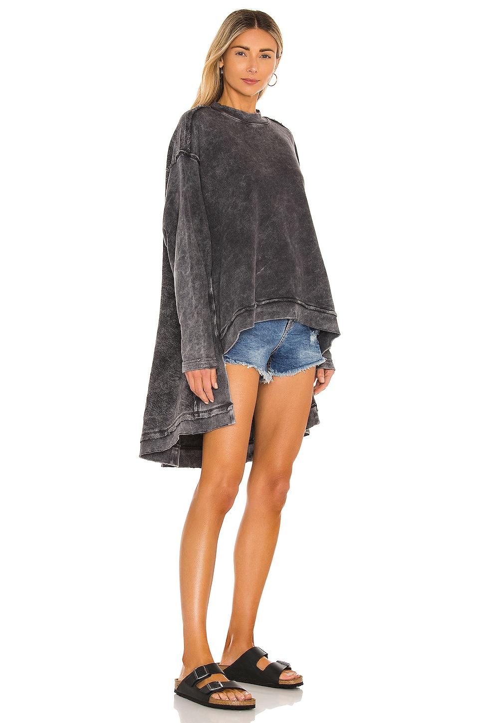 Free People Iggy Pullover in Black | Lyst