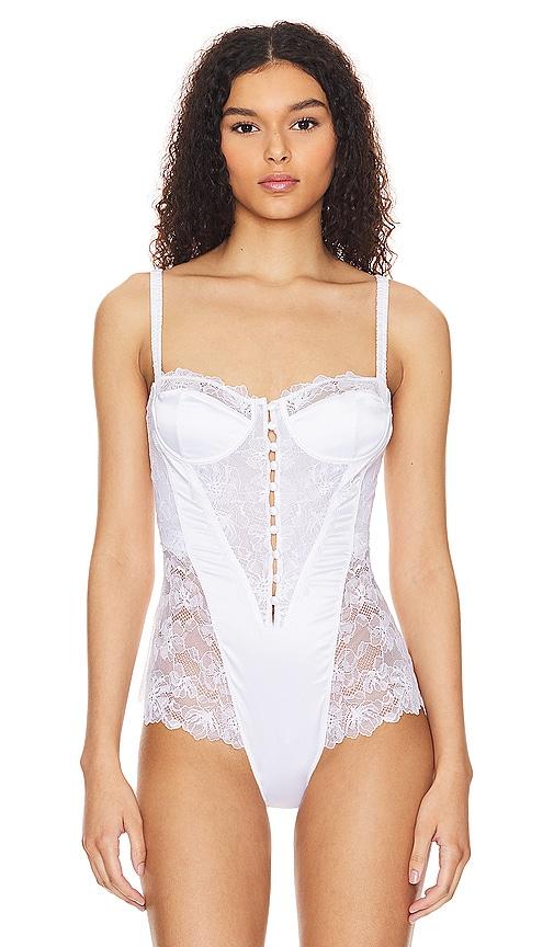 Afternoon Kiss Lace Underwire Bodysuit